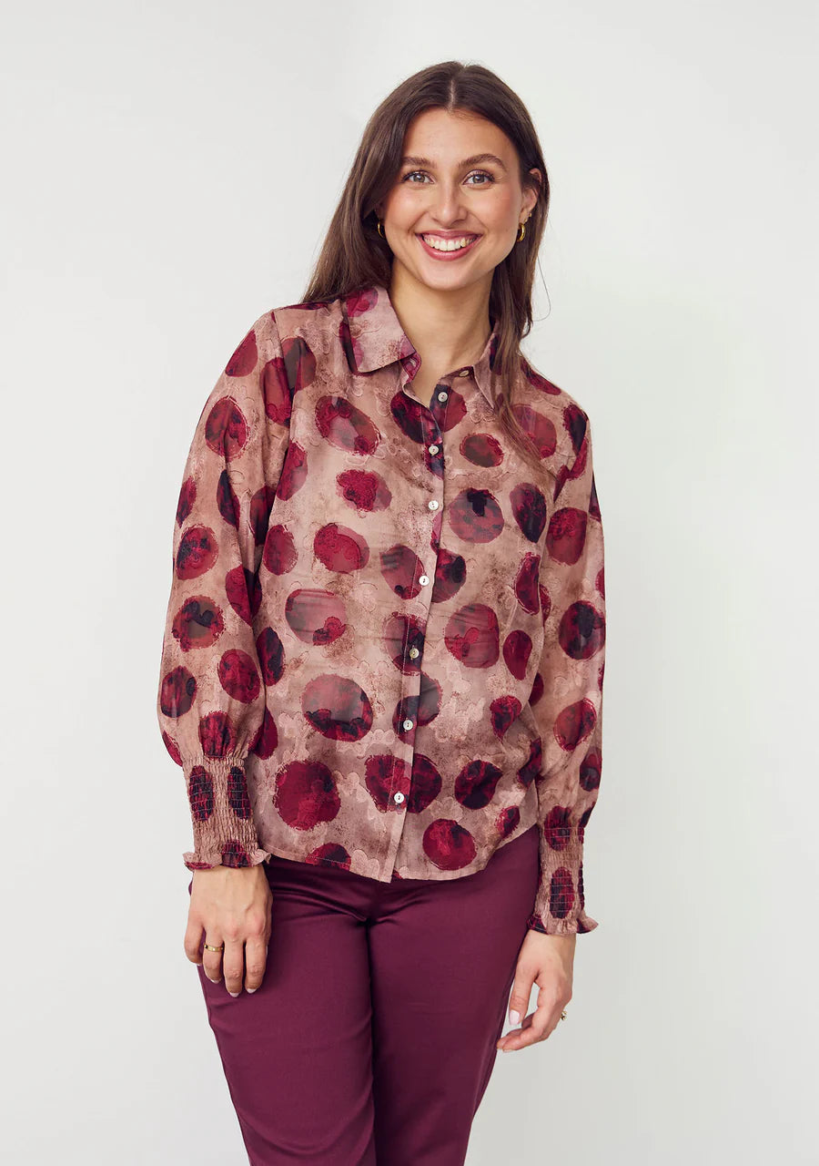 ISAY Vibse Ruffle Blouse