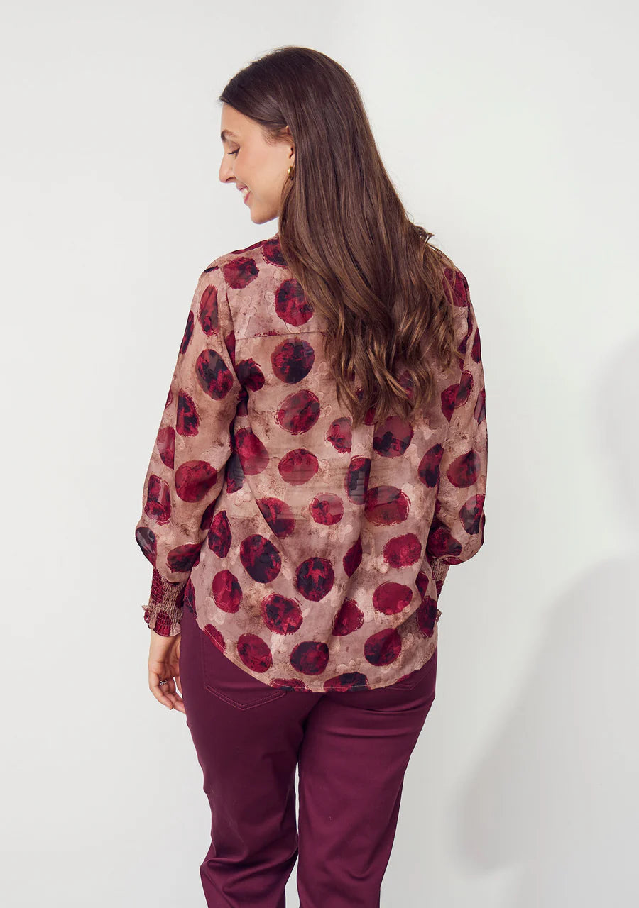 ISAY Vibse Ruffle Blouse