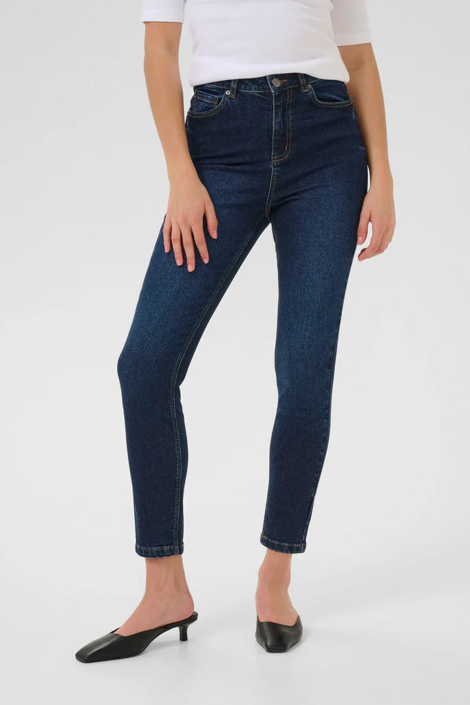 Kaffe- Willow High Waisted- Slim Fit Jeans